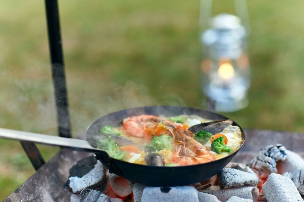 Campingoppskrifter med lite utstyr