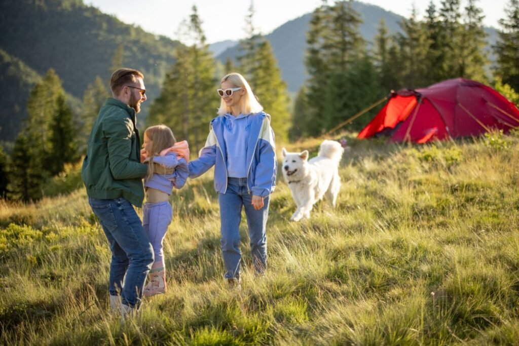 Familievennlige campingplasser