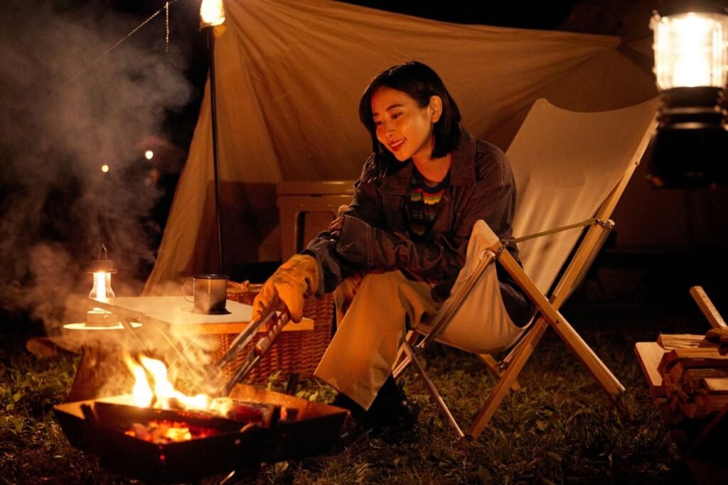 Hvordan lage bål på camping