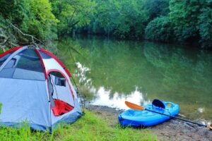 Kajakk og camping