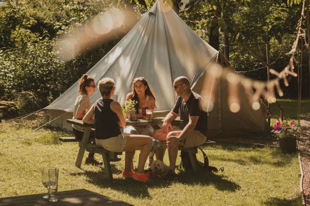 Langhelg på campingtur