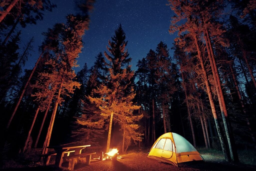 Campingvideoer på TikTok (1)